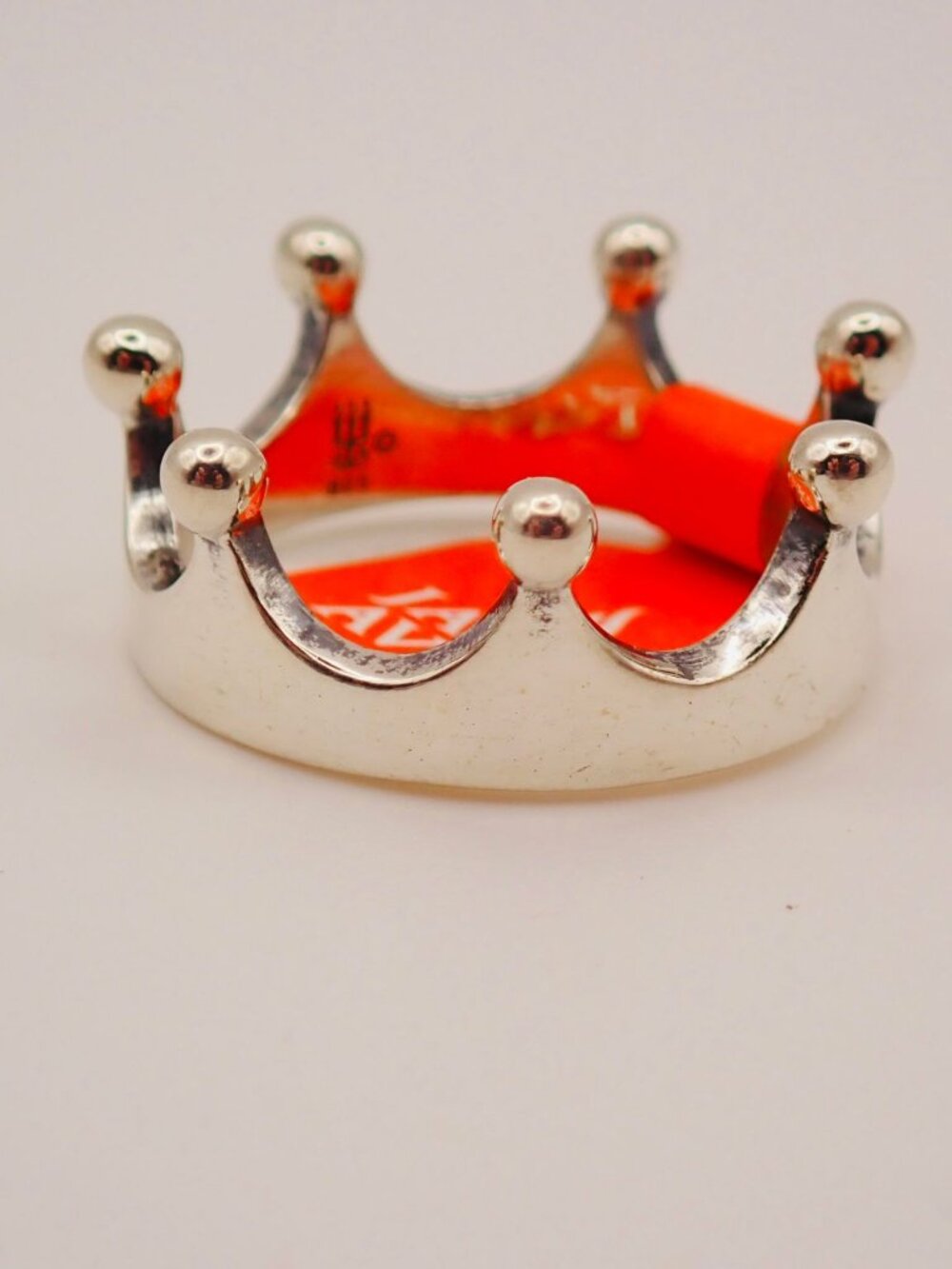 NEW James Avery Princess Crown Sterling Silver Ring Size 6